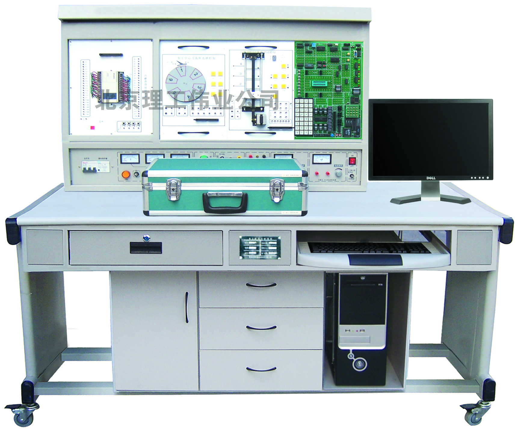 LGS-02B PLC可編程控制、單片機(jī)開發(fā)系統(tǒng)、自動控制原理綜合實驗裝置